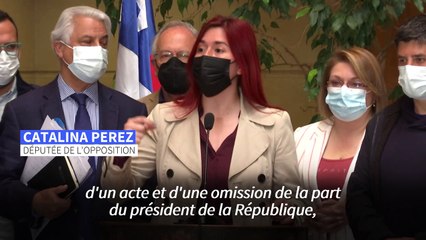 Chili: l'opposition demande la destitution du président Piñera