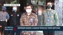 Dispenser Masker Berteknologi Tanpa Sentuh, Inovasi Mahasiswa dan Polresta Malang Kota
