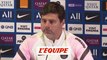 Pochettino : «C'était un accident à Rennes» - Foot - L1 - PSG