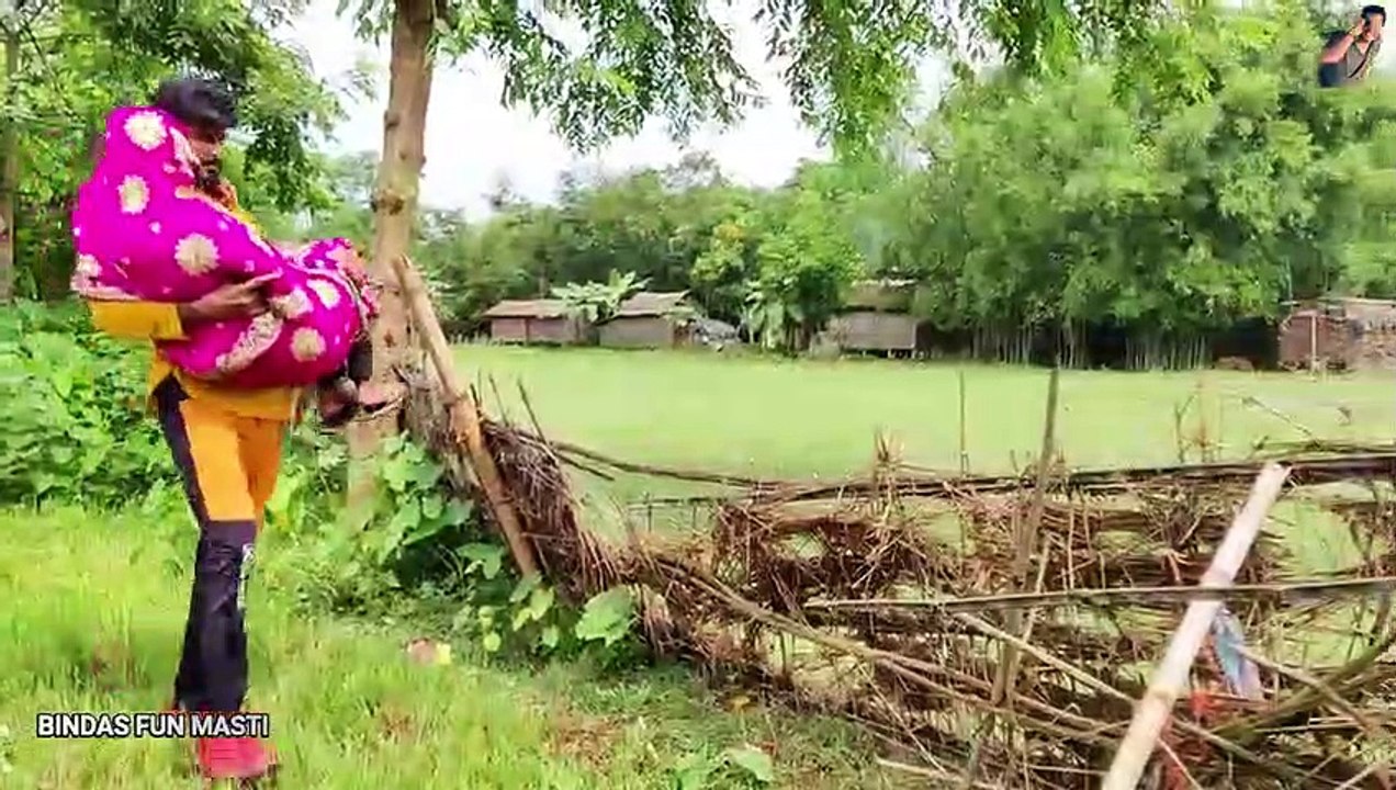 New Funny Comedy Video Totally Amazing Comedy Video  _ Funniest Video _ Bindas Fun Masti(480P)