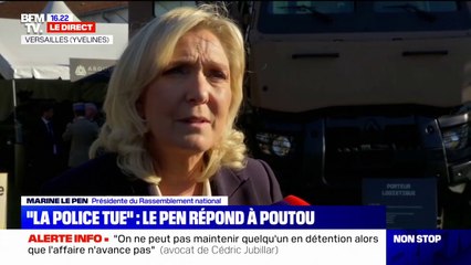 "J'espère que les Français sanctionneront très lourdement ces propos dans les urnes": Marine Le Pen répond à Philippe Poutou