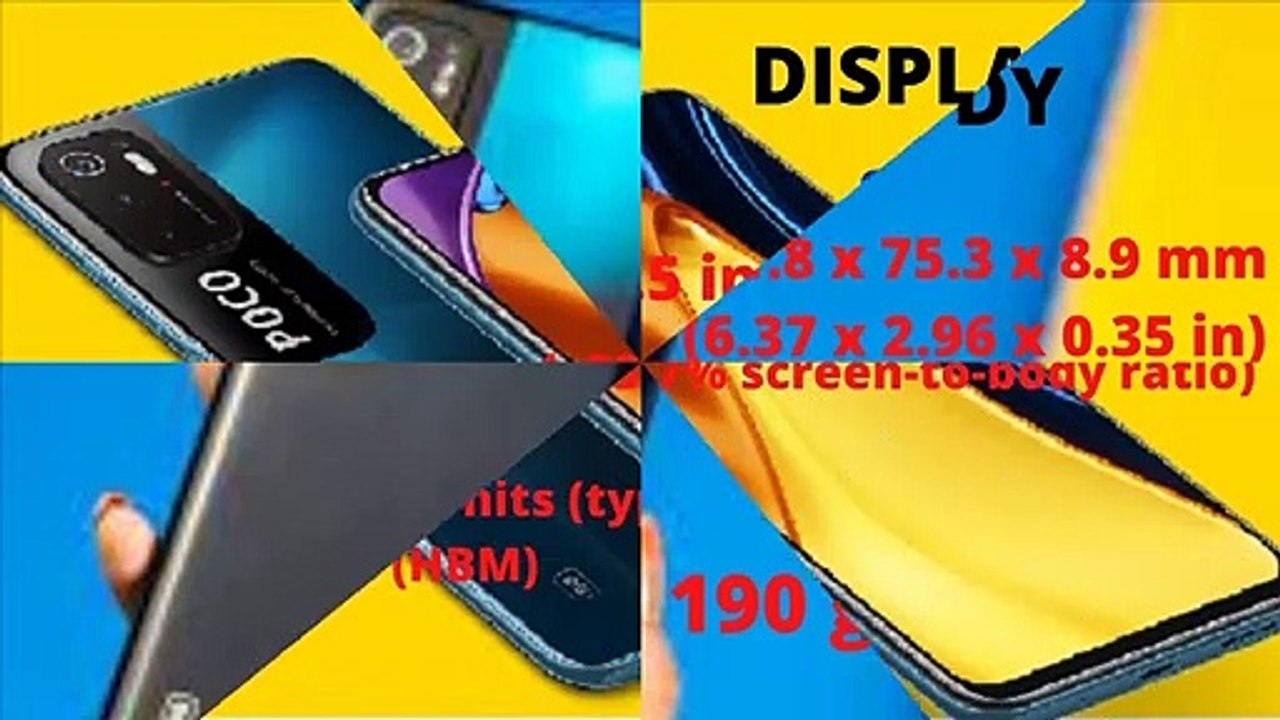 Still looking for HP Xiaomi Poco M3 Pro 5G specifications