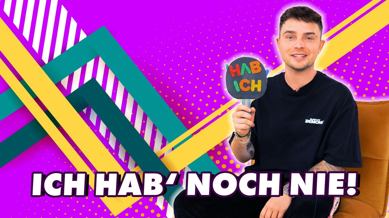 Mike Singer in der "Ich hab noch nie"-Challenge!
