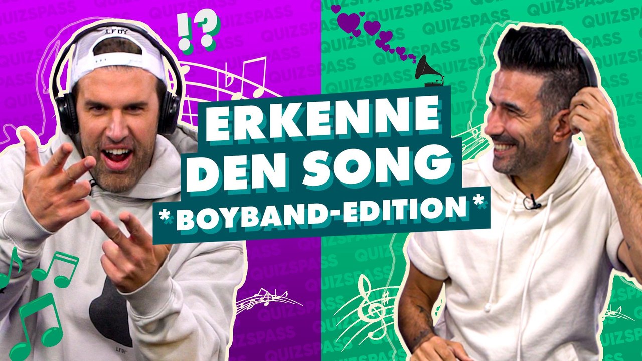 Jay Khan und Marc Terenzi im ultimativen Boyband Quiz!
