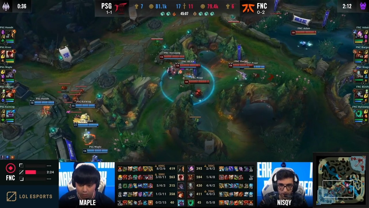 FNC Nisqy troll face aux PSG !