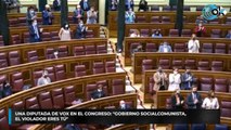 Una diputada de Vox en el Congreso: 