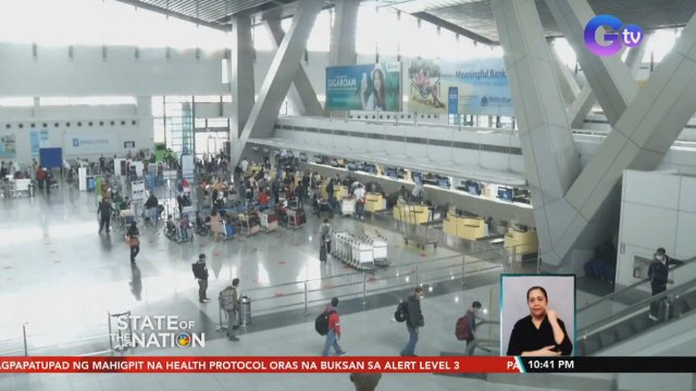 IATF: Mga fully vaccinated na inbound passengers na manggagaling sa mga bansang kasama sa green list, hindi na kailangang mag-quarantine | SONA