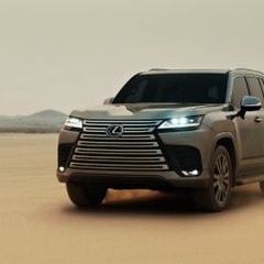 لكزس تكشف للمرة الأولى عن سيارة LX الجديدة كلياً لتكون ثاني طرازات الجيل التالي من سيارات بعد سيارة NX