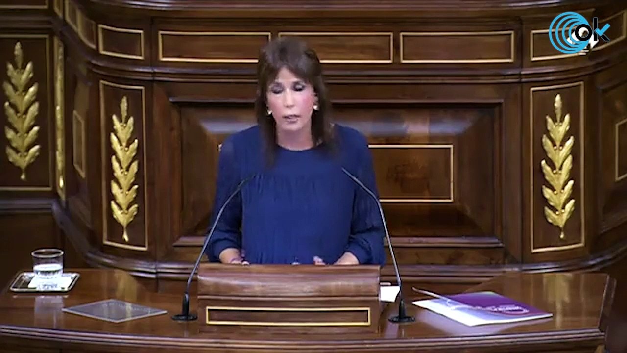 Martina Velarde, líder de Podemos Andalucía: "Vox y PP son herederos del franquismo"