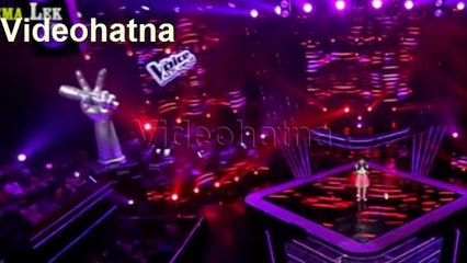 الطفلة هاجر طه تبدع امام نانسي وتامر وكاظم بأغنية يابو الطاقية الشبيكة في برنامج ذا فويس كيدز