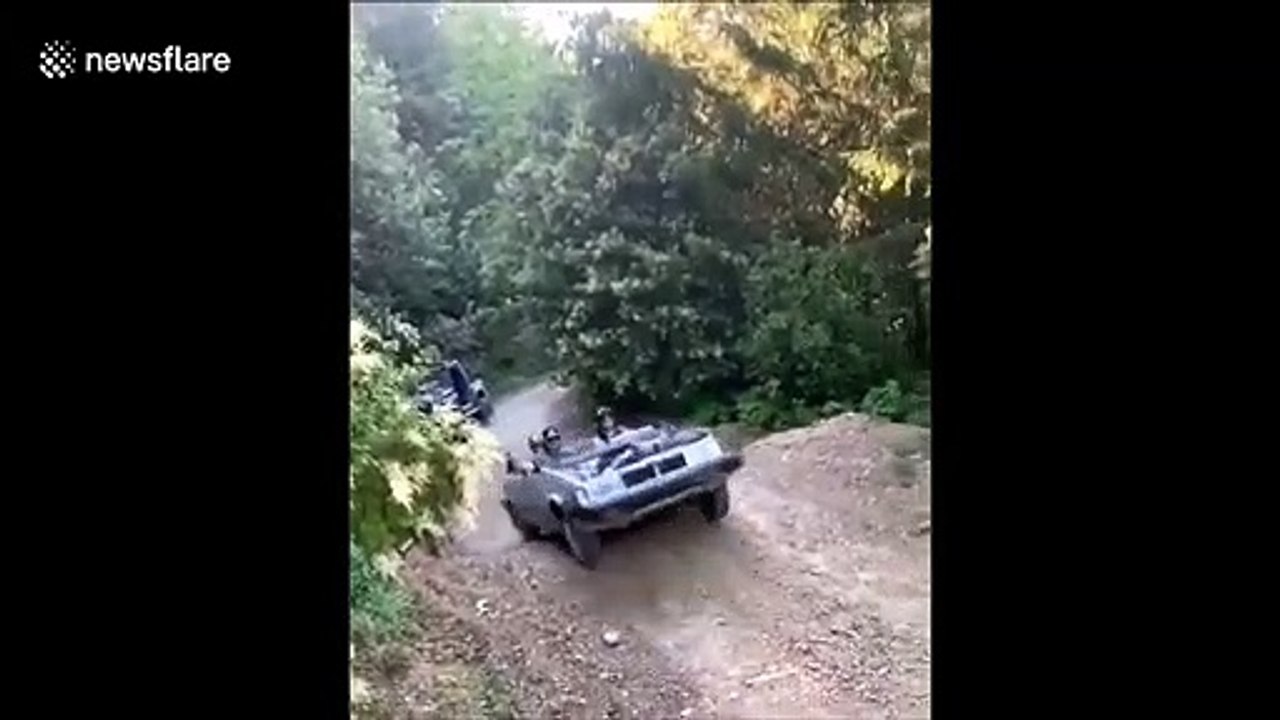 Faire du tout terrain avec une voiture qui n'est pas tout terrain... douloureux