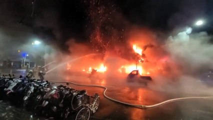 Смертельный пожар на Тайване