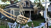 No Bones About It! Ohio Resident Creates Giant 30-Foot Skeleton Arms as Halloween Decorations!