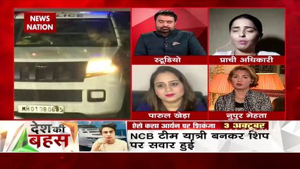 Desh Ki Bahas : आर्यन ने खुद कहा है कि मैं चार साल से ड्रग्स ले रहा हूं : प्राची अधिकारी