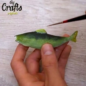 How to Make a Miniature ice fish diorama diy crafts Resin Art Miniature Diorama DIY resin
