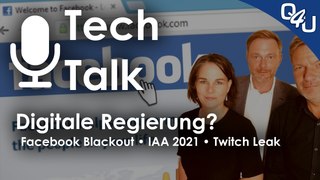 Digitale Regierung, Facebook Blackout, IAA Mobility, Twitch Leaks, E-Cannonball | QSO4YOU.com TT #42