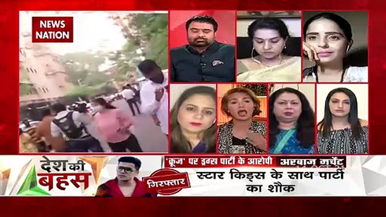 Desh Ki Bahas: एनसीबी ने खुद कहा है कि आर्यन खान से कोई ड्रग्स नहीं मिला है : नुपुर मेहता