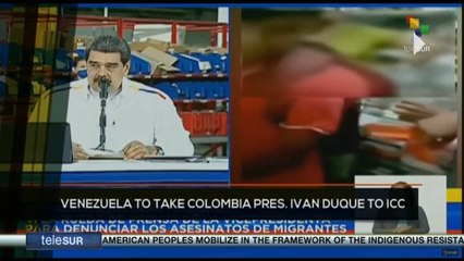 FTS 12:30 14-10: Venezuela to take Colombia pres. Ivan Duque to ICC
