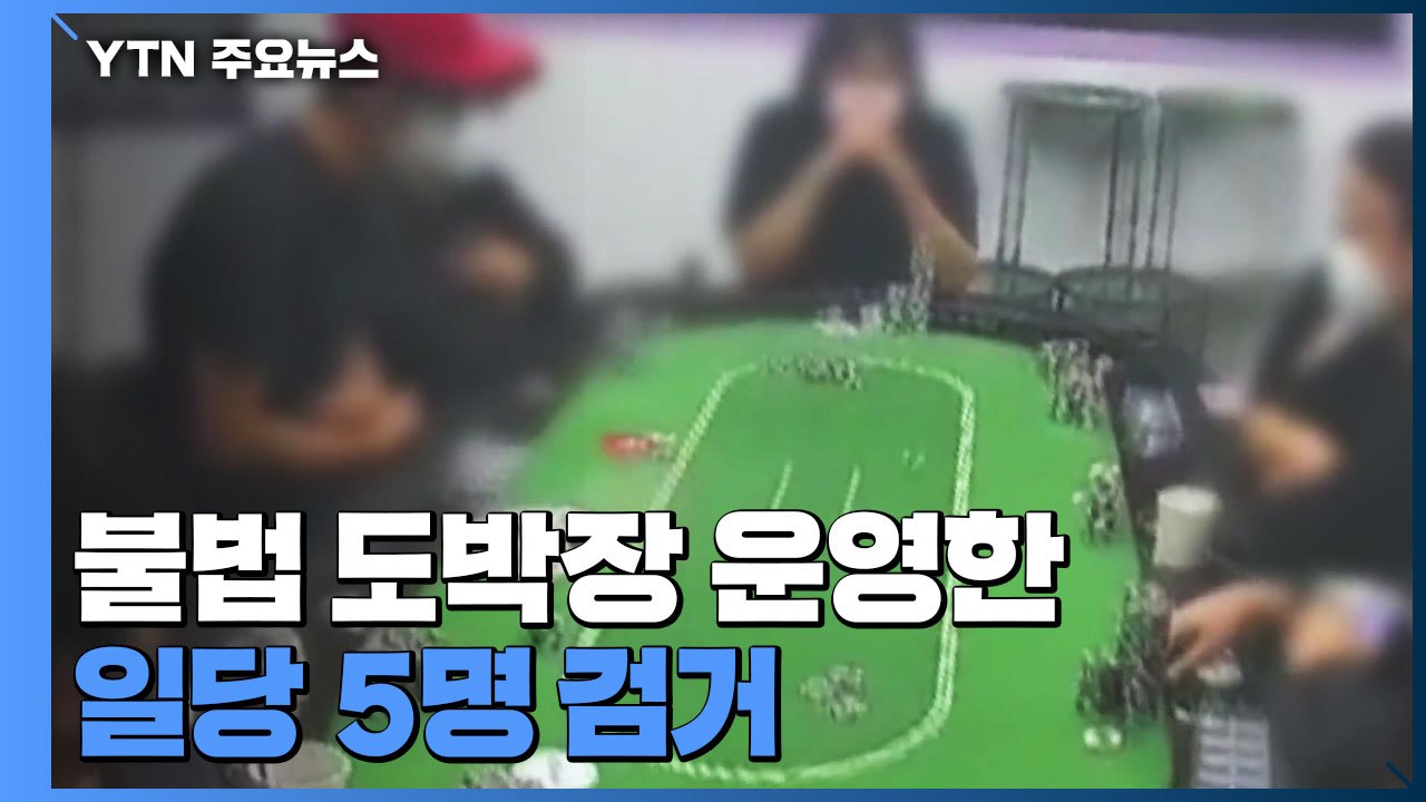 '홀덤펍' 내걸고 불법 도박장 운영한 일당 검거 / YTN