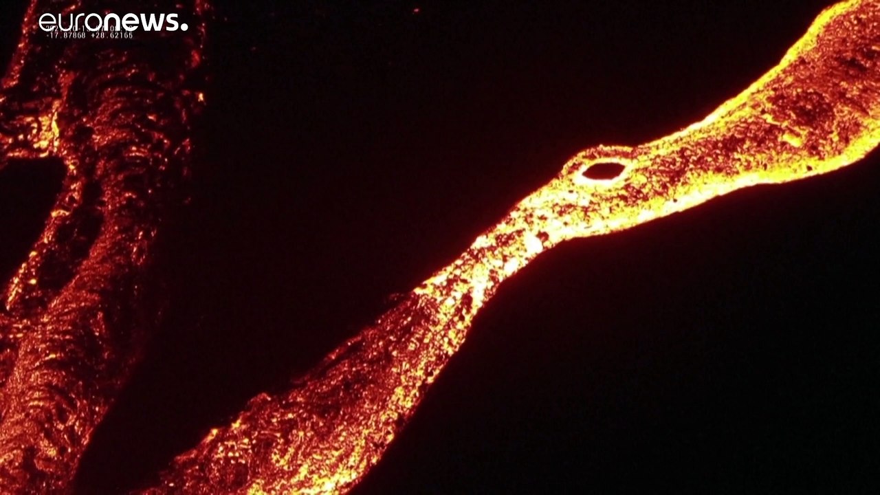 Cumbre Vieja: Vierter Lavaabfluss am Hauptkrater