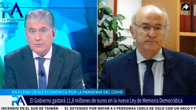 Entrevista Pedro Corral, diputado del Partido Popular, sobre Ley de Memoria Democrática