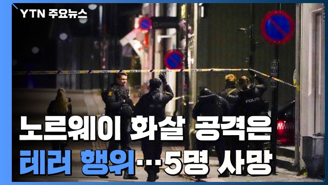 노르웨이 화살 공격은 '테러 행위'...사냥하듯 활 쏴 5명 사망 / YTN
