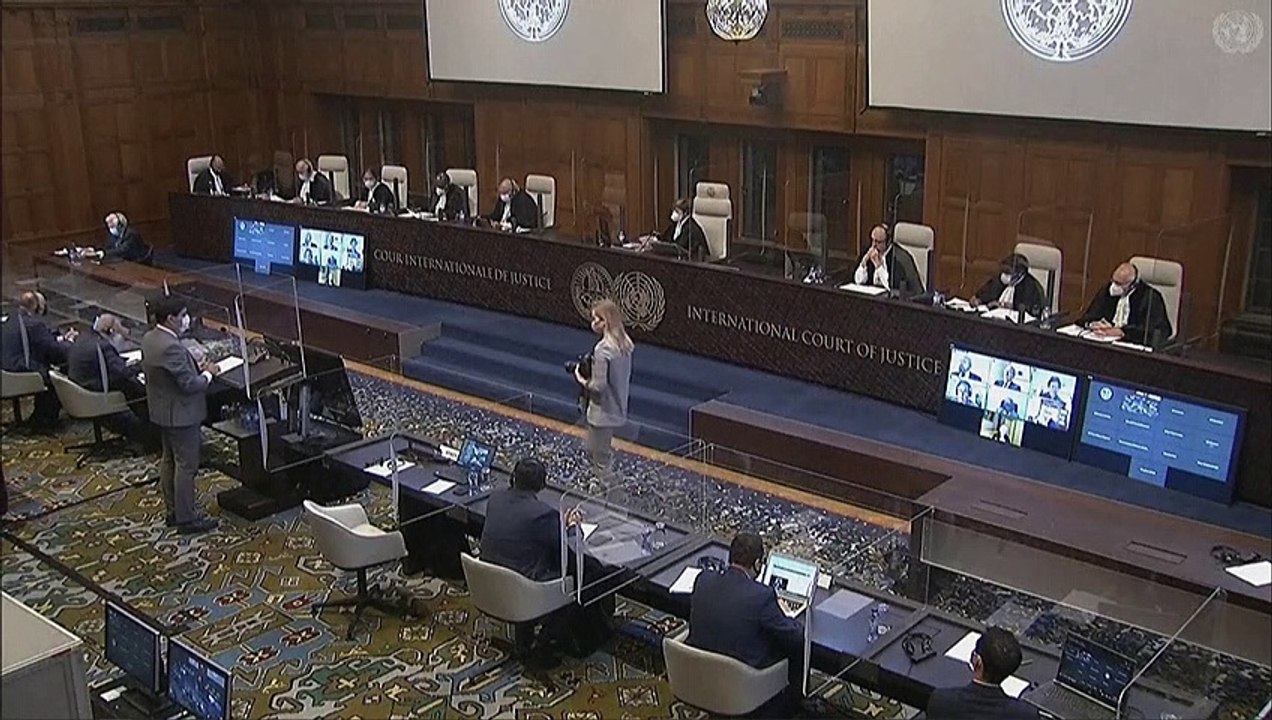 Armenien gegen Aserbaidschan - in Den Haag