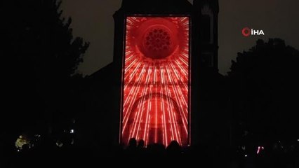 Prag'ın ünlü ışık festivali Signal 2 yıl aranın ardından yeniden başladı