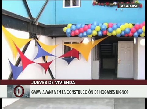 La Guaira | GMVV entregó 20 viviendas en el urbanismo Ciudad Piar de la parroquia Urimare