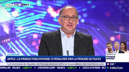 L'impact de la pénurie de puces sur la production d'iPhone 13, le souhait d'Apple pour ses futurs Airpods,... Le débrief de l'actu tech du jeudi - 14/10