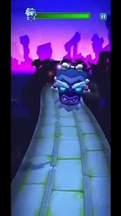 Frosty Uka Uka Battle Run Gameplay On Road To Ruin - Crash Bandicoot: On The Run!