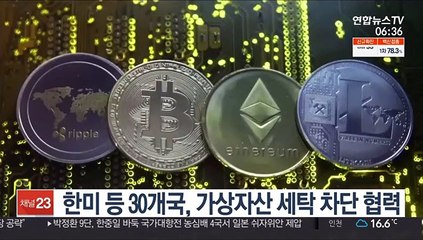 한미 등 30개국, 가상자산 세탁 차단 협력