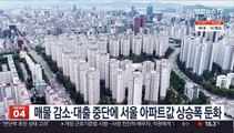매물 감소·대출 중단에 서울 아파트값 상승폭 둔화