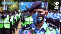 Nicaragua cuenta con mil 48 nuevos agentes de policía