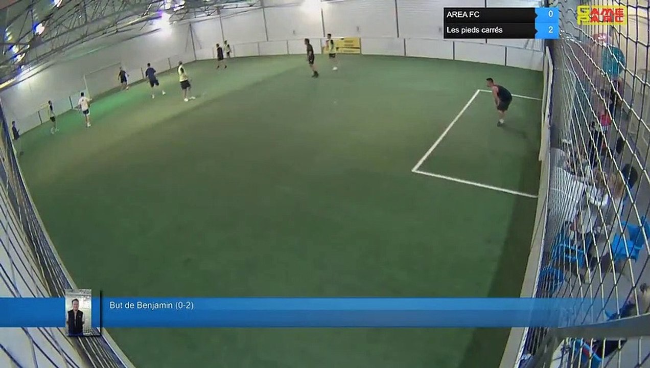 But de Benjamin (0-2) - AREA FC Vs Les pieds carrés  - 14/10/21 19:03 - LIGUE 2 - Poitiers Game Parc