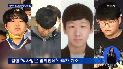 조주빈, 징역 42년 확정…대법원 "박사방은 범죄단체"