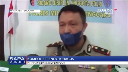 Kasat Sabhara Polres Mitra Divonis Bersalah