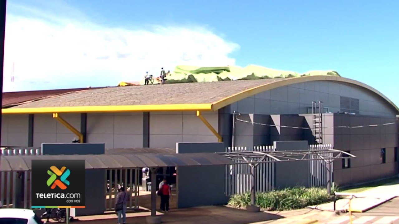 Reparar daños provocados en hospital de Heredia por torbellino rondan ¢180 millones