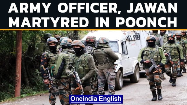 Kashmir: Army officer, jawan martyred in fresh encounter in Poonch | Oneindia News