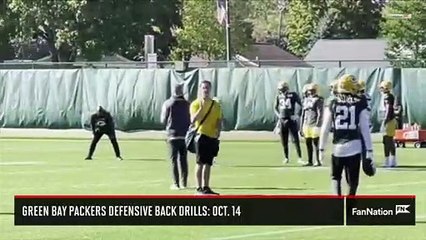 Télécharger la video: Green Bay Packers Defensive Back Drills: Oct. 14