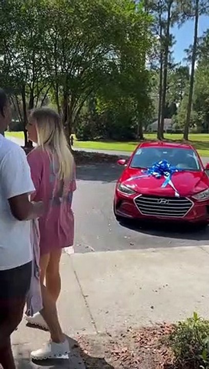 I surprised my girlfriend