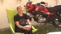 Motosiklet tutkusuyla kanseri yenen kadın dünya turuna çıkmayı planlıyor