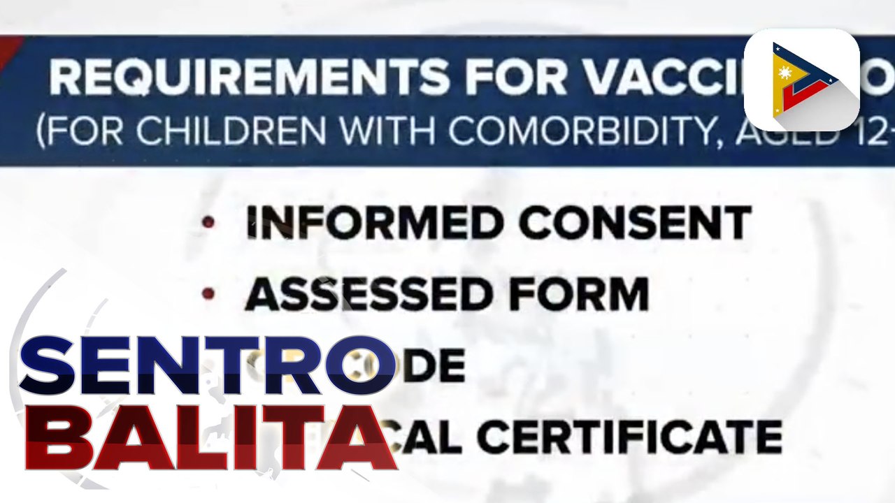 PGH, hinikayat ang mga magulang ng mga batang may comorbidity na pabakunahan ang anak vs. COVID-19