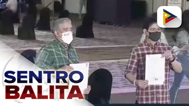 Lacson-Sotto tandem, ipinasilip na rin ang kanilang senatorial slate; Sen. Pacquiao, may initial senatorial slate na rin