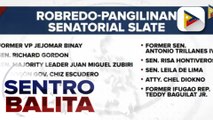 Senatorial slate ng Robredo-Pangilinan tandem, inanunsyo na; VP Robredo, iginiit na dumaan sa konsultasyon ang kanilang senatorial lineup