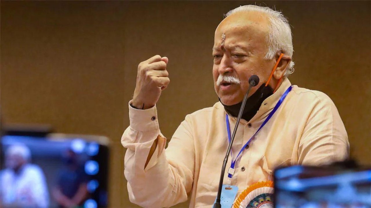 Here's what RSS chief Mohan Bhagwat said on Vijayadashami