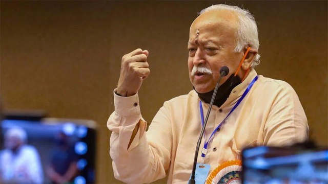 Here's what RSS chief Mohan Bhagwat said on Vijayadashami