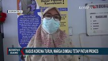 Kasus Covid-19 Turun, Warga Diimbau Tetap Patuhi Protokol Kesehatan