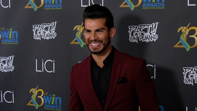 Angel Garet attends the 23rd Women's Image Awards red carpet in Los Angeles