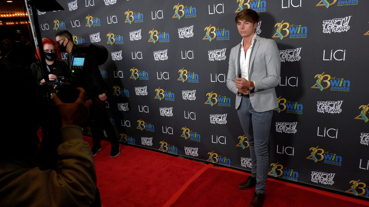 Javi Luna attends the 23rd Women's Image Awards red carpet in Los Angeles